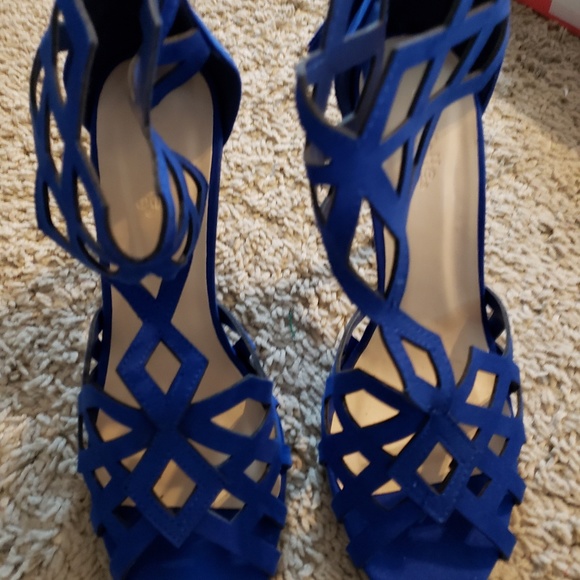 Charlotte Russe Shoes - Blue heels